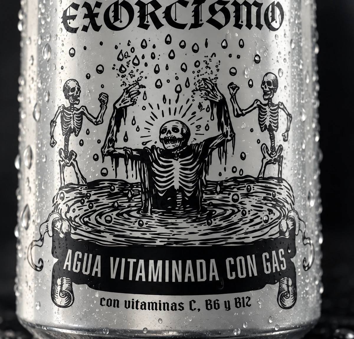 Ilustración inferior del envase de PURO EXORCISMO